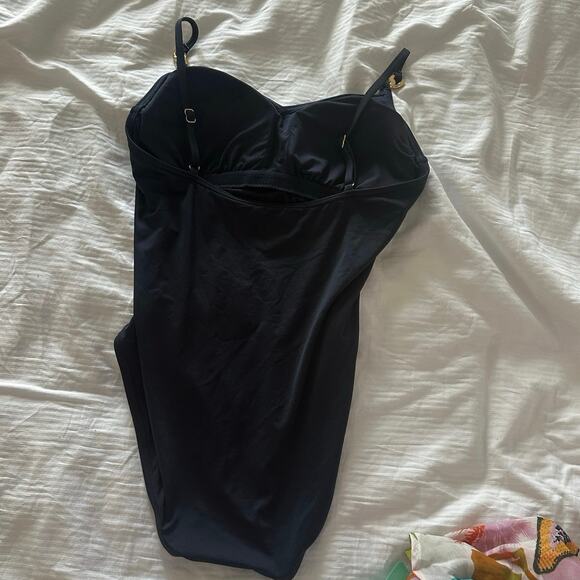 Michael Kors Dark Blue One Piece Swimsuit Sz. 12 - Picture 5 of 5